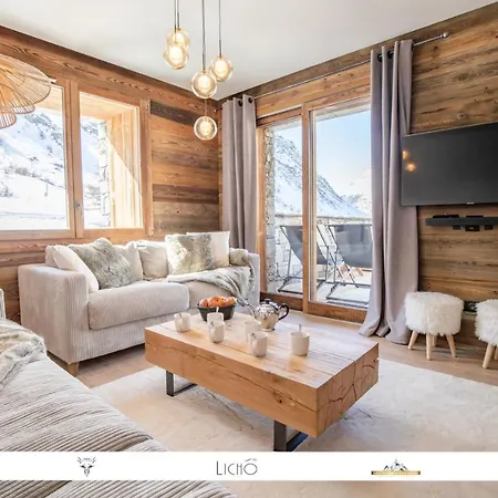 Marmotte 005 - Splendide Avec Terrasse, Aux Pieds Des Pistes شقة بونيفال سور آرك